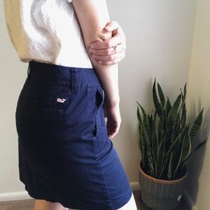 Vineyard Vines Navy Blue Skirt Size 4